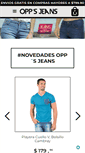 Mobile Screenshot of oppsjeans.com.mx